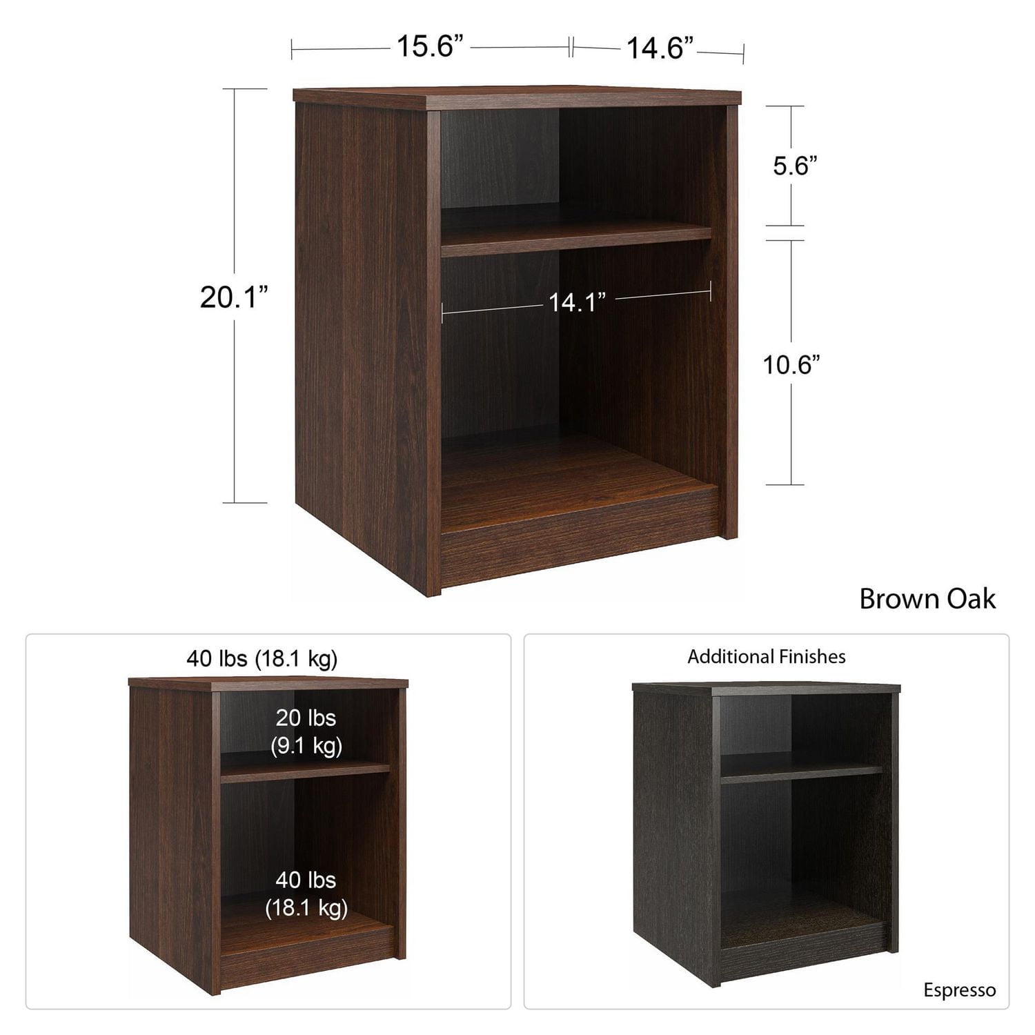 Ameriwood Home End Table