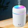 thumbnail image 4 of Binwennn Foreign Trade Colorful Cup Humidifier Usb Car Atomizer Humidifier Desktop Colorful Humidifier Concentrate Vaporizer for Baby Room Embody Care Footrest Large Humidifiers for Bedroom, 4 of 5