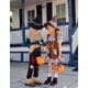 thumbnail image 3 of Disfraz de espantapájaros Dress Up America para niños, conjunto de calabaza, 3 of 6