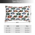 thumbnail image 2 of KLL Pirate Hats Pillow Covers Envelope Closure,Super Soft and Cozy Fuzzy Fleece Pillow Case Cover 20"x30", 2 of 5