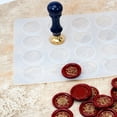 thumbnail image 4 of OATIPHO Wax Seal Pad Silicone Wax Seal Stamp Mold White 1 Mold Home DIY, 4 of 7