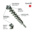 thumbnail image 3 of Broca perforadora BOSCH HC5021 SDS-Max Speed-X 16 mm x 53 cm, 3 of 9