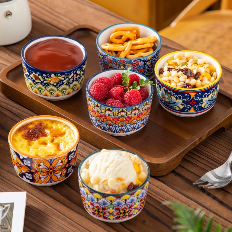 Vancasso 3 oz Porcelain Ramekin Set of 6 photo 7