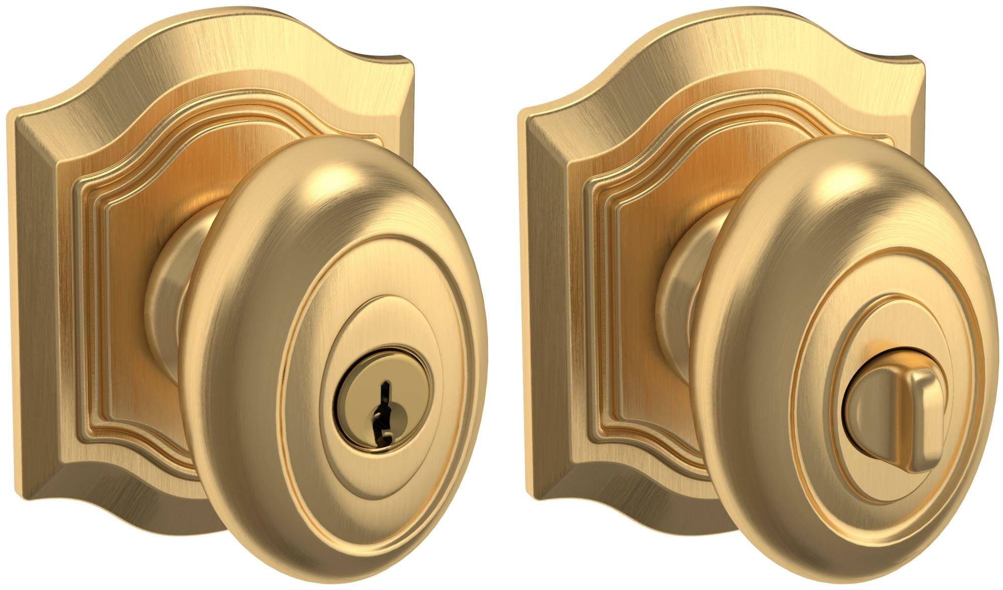 Baldwin 5237102ENTR 5237 Single Cylinder Keyed Entry Door Knob Set - Bronze