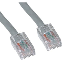 CableWholesale Cat6 Gray Ethernet Patch Cable, Bootless, 14 Foot