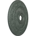 thumbnail image 3 of Ekena Millwork 24 1/4"OD x 3 7/8"ID x 2"P Logan Ceiling Medallion (Fits Canopies up to 6 1/8"), Hand-Painted Athenian Green Crackle, 3 of 7