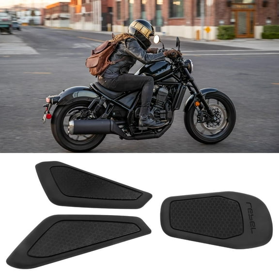Motorcycle Fuel Tank Sticker Rubber Knee Protection Cover Pads for CMX1100 REBEL1100