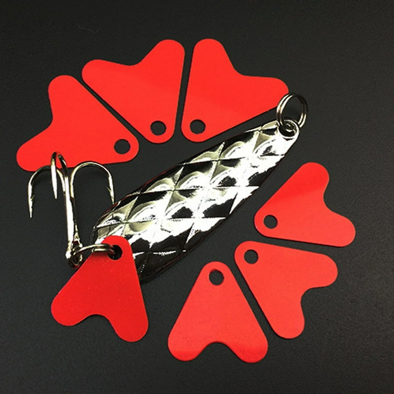 100Pcs Plastic Red Heart Shape Sequin Accessory For Bait Spoon Fishing Lure Hook - Walmart.com 100Pcs Plastic Red Heart Shape Sequin Accessory For Bait Spoon Fishing Lure Hook - Walmart.com