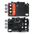 thumbnail image 1 of Objectif de Caméra Arrière de Remplacement avec Support / Lunette Compatible pour Xiaomi Redmi Note 9 4G (Orange), 1 of 5