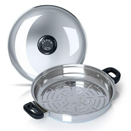 13 in. Stainless Steel Grill Pan