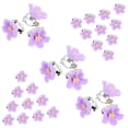 thumbnail image 4 of 30 mini pinzas de flores para el pelo, pequeñas pinzas para el pelo, 4 of 7