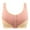 Pink#1, variant on Utoimkio Front Closure Wireless Bras for Women Plus Size Comfort Full Coverage Bras for Women No Underwire Everyday Bras