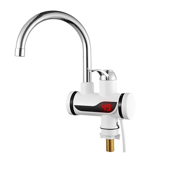 Instant Electric Water Heater Temperature Display Water Heating Kitchen Hot 3000W Water Heater with LED ,Healthy Quality