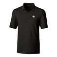 thumbnail image 2 of Men's Cutter & Buck Black TCU Horned Frogs Big & Tall Forge Pencil Stripe Stretch Polo, 2 of 3