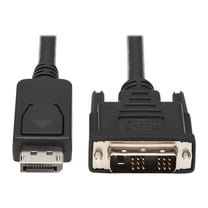 Tripp Lite Displayport to DVI Cable Adapter, DP with Latches, DP to DVI-D Single Link (M/M), DP2DVI, 10 ft.(P581-010)