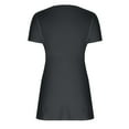 thumbnail image 5 of Aloohaidyvio Tops for Women,Womens Casual V-Neck Bow Sexy Short-Sleeved T-Shirt Top, 5 of 6