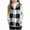 Black, variant on UQJfacai Girls Plaid Fleece Vest Fuzzy Sherpa Vests Fluffy Sleeveless Zip Up Jacket Casual Warm Winter Coats Outerwear with Pockets 3-15 Years