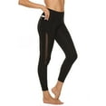 thumbnail image 4 of BJUTIR Yoga Pants For Women Mesh Stitched Tightshigh Waist Pocket Fitness Yoga Pants, 4 of 9