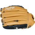 thumbnail image 5 of Rawlings Playmaker Series Youth Baseball Glove, Camel/Navy, 11.5 inch, Right Hand Throw, 5 of 12