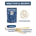 thumbnail image 2 of Unbleached Muslin Kombucha Covers - 4 Pack with Rubber Bands, 2 of 9