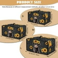 thumbnail image 7 of Renewold Toaster Oven Cover Case Stain-Resistant Smart Oven Air Fryer Cover Countertop Appliance Protective Case Kitchen Decor, 20.5 x 16.5 x 10 Inches, Highland Cow Sunflower Leopard Print, 7 of 7