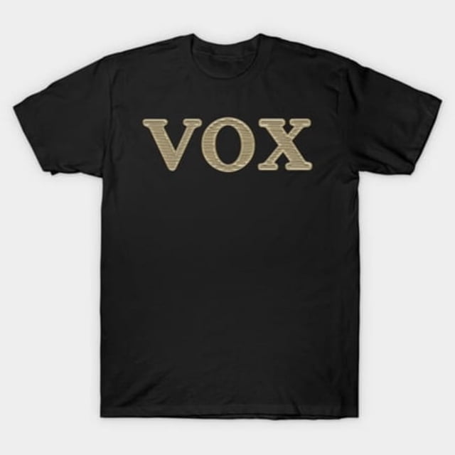 Amplificateurs d'Amplification Vox T-Shirt Unisexe avec Design Graphique de Fan de Guitare Rétro, Tailles jusqu'à 3TG