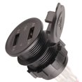 thumbnail image 1 of Cargador USB dual para motocicleta, cargador USB dual para motocicleta, cargador VUSB de carga rápida de doble puerto para motocicleta, estética elegante, 1 of 9