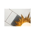 thumbnail image 2 of Lucas McKearn Soleil 1-light Metal Bath Vanity Light in Gold/Weathered Zinc, 2 of 5