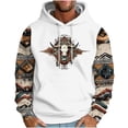 thumbnail image 2 of Cropped Pullover Fleece Fall Sweatshirts for Men Trendy Half Zip Pullover Men Plus Plus Size Hoodies for Men Fall Sweaters for Men Trendy, 2 of 5