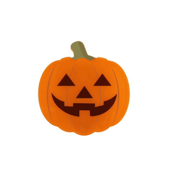 Cook With Color Figural Pumpkin Halloween Snackle Box Food Storage Container