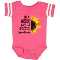 thumbnail image 3 of Inktastic Summer in a World Full of Roses Be a Sunflower Boys or Girls Baby Bodysuit, 3 of 5