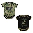 thumbnail image 1 of Pack de 2 monos TROOPER Navy NWU III de 0 a 3 meses (7701), 1 of 3
