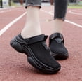 thumbnail image 3 of YOURDIARY Women's Clogs Platform Sandals Mesh Breathable Summer Beach Shoes Black, 3 of 5