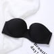 thumbnail image 2 of Sujetador sin tirantes Sujetador sin costuras invisible antideslizante Ropa interior Hacer subir sexy para vestido de novia, Negro, D kenally AP001173-04B, 2 of 7
