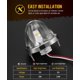 thumbnail image 4 of Luces de sandía de cristal Partsam para Kenworth Peterbilt, 4 of 7