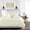 Ivory, variant on SGI Bedding 3 Piece Reversible Cotton Duvet Cover Teal Solid 600TC King