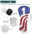 thumbnail image 6 of Yuyamidu USA Flag Golf Club Head Covers Patriotic Driver Headcover Fairway Wood Head Cover Hybrid Headcover, Waterproof PU Leather Golf Head Covers, 6 of 8