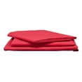 thumbnail image 1 of Juego de Sabanas Almoda Rojo Cereza Queen Size Cajón Plana y 2 Fundas, 1 of 3