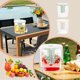 thumbnail image 1 of MTBLYS Dispensador de agua fría para refrigerador con grifo|jarra de plástico de alta capacidad de 4|5 L para té de frutas de verano|hervidor de agua con hielo, 1 of 9