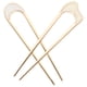 thumbnail image 1 of Horquillas para el pelo en forma de U, palitos de Metal para el pelo, pasador de moño de estilo Vintage, adornos para el cabello francés, 2 uds., 1 of 7