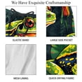 thumbnail image 4 of luoweisi Men's Beach Shorts Quick Dry Swim Trunks with Mesh Lining Frog M, 4 of 5