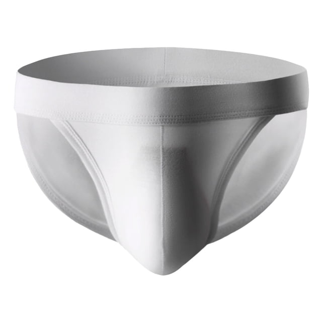 Fridja sous-Vêtements pour Hommes Culottes Décontractées Mode Unies Taille Basse Échancrure Haute Culottes Charmantes Culottes Classiques Multipack