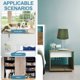 thumbnail image 1 of unbranded Pantalla Decorativa Verde Para De Y Pared Con Material Duradero Y Moderno, 1 of 6