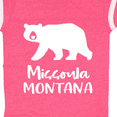 thumbnail image 4 of Inktastic Missoula, Montana White Bear Silhouette Boys or Girls Baby Bodysuit, 4 of 5