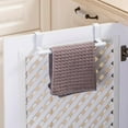 thumbnail image 7 of 1/2Pack Over Cabinet Towel Bar 9", Kitchen Towel Rack Over Cabinet Door, Stainless Steel Cabinet Door Towel Holder, Dish Towel Holder for Cabinet Door, 7 of 7