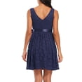 thumbnail image 4 of jsaierl Women Vintage Sleeveless Princess Floral Lace Casual O-Neck Party Swing Dress Homecoming Dresses 2024, 4 of 6