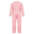 thumbnail image 5 of SiiRoh Boys Girls Jumpsuit Long Sleeve Cotton Coveralls Overalls for Kids Mechanic Uniform Dancewear Pink 16, 5 of 7