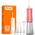 thumbnail image 1 of Irrigador Oral Portátil Bitvae Irrigador bucal inalámbrico, hilo dental de agua para dientes IPX7, hilo dental de agua impermeable, limpiador de dientes recargable por USB, púas dentales de agua, 3 mo, 1 of 8