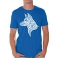thumbnail image 1 of Awkward Styles Dog T-Shirt Pattern T Shirts for Men, 1 of 4