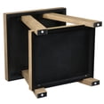 thumbnail image 5 of Steve Silver Orinda Modern Square End Table with Bottom Shelf, Warm Caramel, 5 of 6